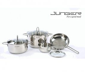 Bộ nồi inox Junger 7 món JC-200 18/10