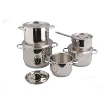 Bộ nồi INOX  KITCHI Fivestar 10 (cao cấp)  FT10