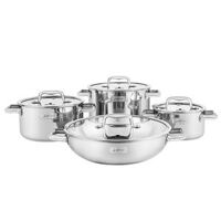 Bộ nồi inox liền khối Elmich Trimax ECO EL-8002 size 16, 20, 22, lẩu xào 28cm