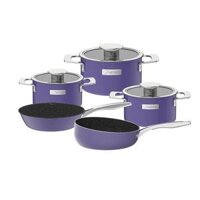 Bộ nồi Inox liền khối Elmich Hera EL-8199 size 16,18,22 chảo inox 20, 26cm