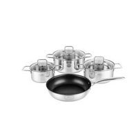 Bộ nồi inox liền khối Elmich Trimax XR EL-8075 size 16,20,22cm, chảo 26cm