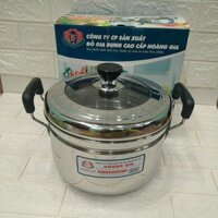 Bộ nồi inox  luộc gà ,hấp xôi