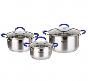 Bộ nồi inox Nagakawa NAG1302