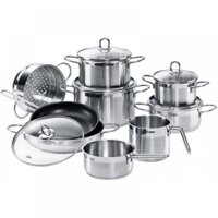 Bộ nồi Inox Silit Diamant 10 món của Đức