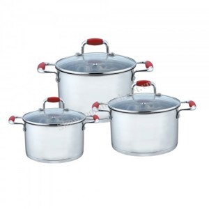 Bộ nồi inox SmartCook SMD3 2355829 - bộ nồi 3 chiếc (18, 20, 24)