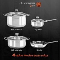 Bộ nồi Junger CWJ-070 cao cấp 7 chi tiết – Đáy 5 lớp