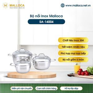 Bộ nồi Malloca SA-14004