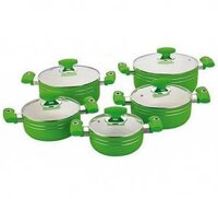 Bộ nồi men 5 cái Watashi - Hàng chính hãng