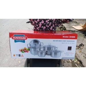 Bộ nồi nấu ăn Sunhouse SH895