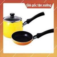 Bộ nồi nấu cháo,bột tặng kèm chảo 11.5 cm TC0305