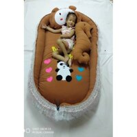 bộ nôi nệm cho bé kích thước 1m3x1m1