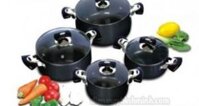 Bộ nồi nhôm AH545 đen