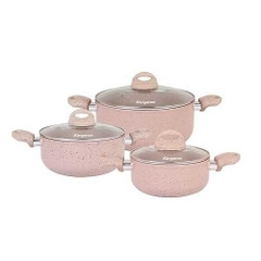 Bộ nồi nhôm đáy từ Kangaroo KG933 - 3 nồi