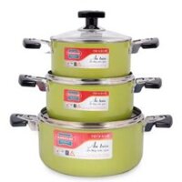 Bộ nồi nhôm đáy từ Sunhouse SH505M