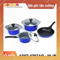 Bộ nồi nhôm đúc GOLDSUN AD07-4207AG-IH (B)