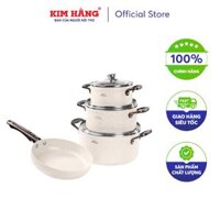 Bộ Nồi Quánh chống dính Ceramic Thanh Xuân KH (4 sản phẩm)
