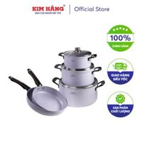 Bộ Nồi Quánh chống dính Ceramic Thanh Xuân KH (5 sản phẩm)