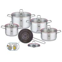 Bộ Nồi Quánh Inox 5 Món ELO Praktika Excellent 6177 Hàng Nhập Khẩu