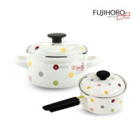 Bộ nồi quánh tráng men Fujihoro Nhật Bản EDVC-1620SW - Công ty cổ phần Vân Sam