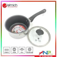 Bộ nồi quánh và chảo chống dính inox đáy liền Elmich Trimax Baby EL-3794 Đường kính 14cm - Hàng chính hãng - Quánh Lẻ - Cán Nhựa EL-3794.01