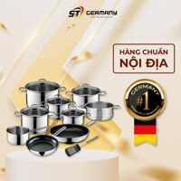 Bộ Nồi Silit Alicante 10 Món Nội Địa Đức Chất Liệu Thép Không Gỉ Cao Cấp Sang Trọng Hiện Đại GermanySnT 70012