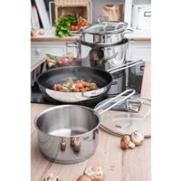 Bộ nồi Silit Alicante 4 món kèm chảo Thép Cromargan