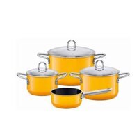 Bộ nồi Silit Passion 4 chiếc vàng (3 nồi 1 quánh)