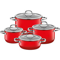 Bộ Nồi Silit Passion Red 4 Món – Màu Đỏ