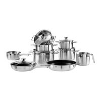 Bộ nồi Silit Pisa 10 món