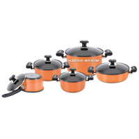 Bộ nồi Sunhouse SHG9999 anod 5 chiếc