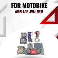 Bộ Nồi Tay Ga 10 món chính hãng cho xe Airblade 125 ab125 4 val 2023