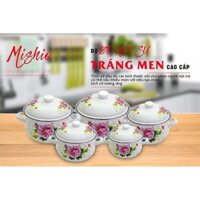 Bộ Nồi Tráng Men Eden 5