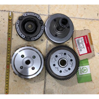 Bộ nồi trước sau cho xe máy Honda Wave S 110  loại 4 lá cao cấp
