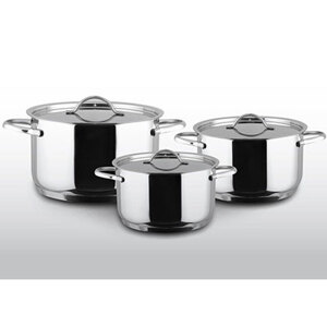 Bộ nồi từ 3 chiếc Chefs Inox EH-CW3304