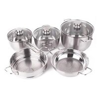 Bộ nồi từ inox 8 món Fivestar