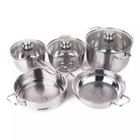 Bộ nồi từ inox 8 món Fivestar