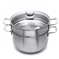 Bộ nồi và xửng hấp Fivestar 28cm