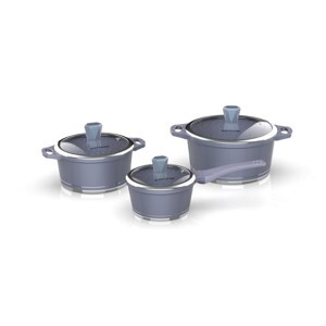 Bộ nồi vân đá đáy từ Sunhouse SHG2003MMB (SHG2003MMA)