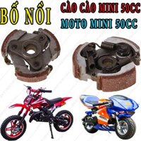 Bố nồi xe cào cào mini 50cc | Phụ tùng bộ lá côn 3 càng dành cho xe moto 49cc