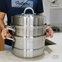 Bộ nồi xửng hấp 3 tầng Chockmen ckm142