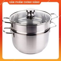 Bộ nồi xửng hấp Five Star 28cm 3 đáy chính hãng Five star