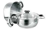 Bộ nồi xửng hấp Goldsun GE05 2303SG size 24cm