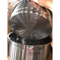 BỘ NỒI XỬNG HẤP INOX  2 TẦNG VUNG KÍNH DÀY ĐẸP TIỆN LỢI