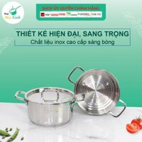 Bộ Nồi Xửng Hấp Inox 304 Fivestar 20cm