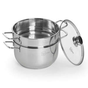 Bộ nồi xửng hấp nắp inox Fivestar - 26 cm