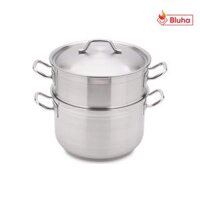 Bộ nồi xửng hấp Inox Fivestar 28-30-32cm nắp inox
