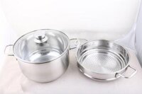 Bộ Nồi Xửng Hấp Inox Fivestar 28cm