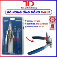 BỘ NONG ỐNG ĐỒNG VALUE VST-22C KÈM DAO CẠO BAVIA - Bảo hành 12 tháng