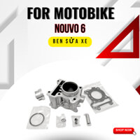 Bộ Nòng Piston Bạc Nouvo 6 Bộ hơi Nouvo 6