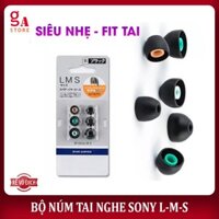 BỘ NÚM CHÍNH HÃNG SONY S-M-L DÀNH CHO TAI NGHE